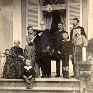 A família imperial brasileira fotografada por Otto Hees em 1889.